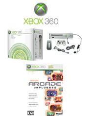 Xbox 360 Premium Gold Pack Video Game System With 6 Of The Coolest Games !!!